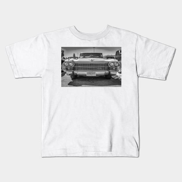 1963 Cadillac Coupe de Ville Kids T-Shirt by Gestalt Imagery